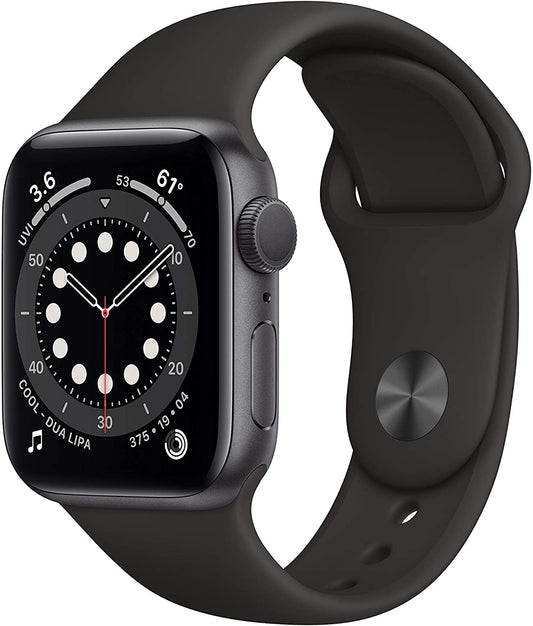 Apple Watch Series 6 (GPS, 44mm, Black)