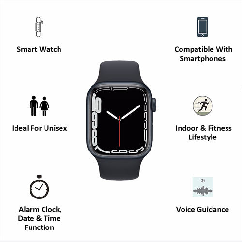 Apple Watch Series 7 Smart Watch (GPS+GLONASS, 45mm)