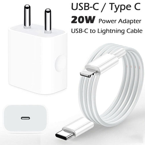 20W Phone USB-C Power Adapter For IPHONE12/12 PRO/12 PRO MAX charger (Refurbished)