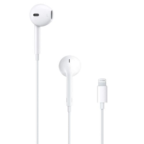 Apple Wired in Ear EarPods with Mic & Lightning Connector (Refurbished)